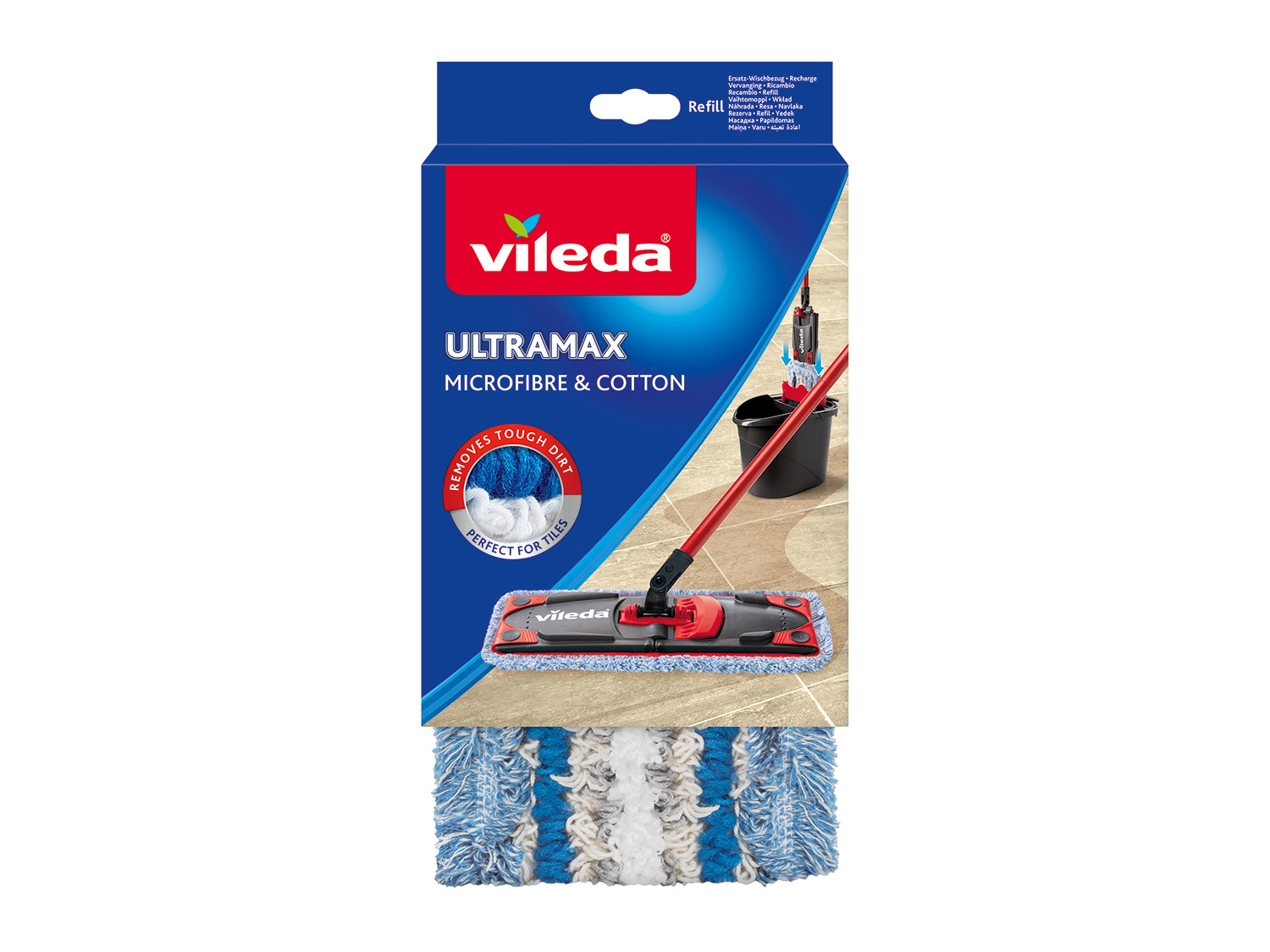 Thumbnail - Vileda Ultramax Flachwischer (Ersatzbezug Microfibre)