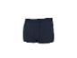 Dunkelblaue gerippte Boxershorts für Herren