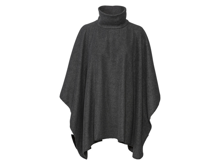 Gehe zu Vollbildansicht: esmara® Poncho, mit dekorativem Rundum-Ziersaum - Bild 2