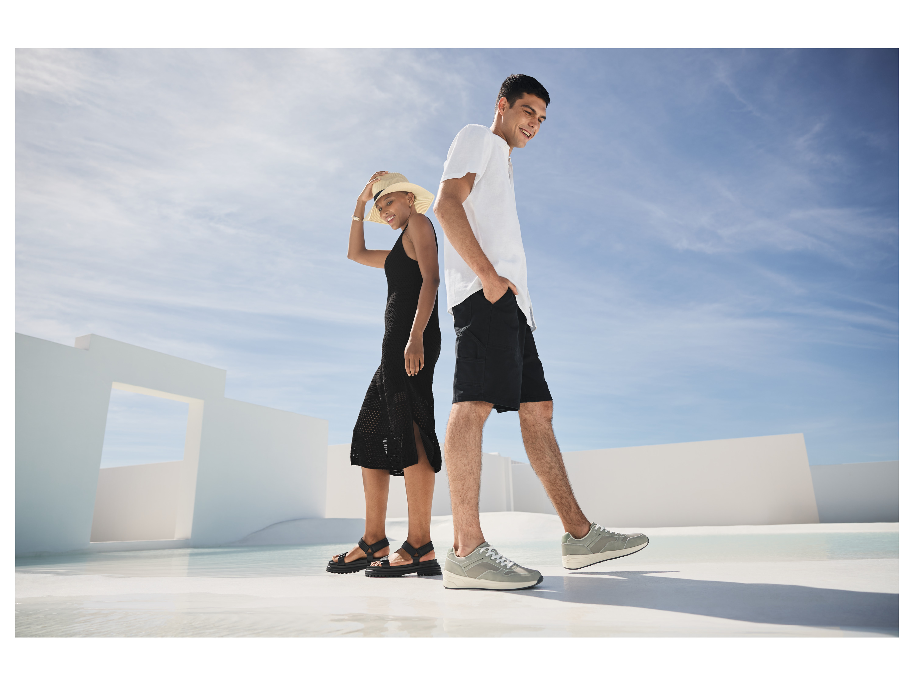 Thumbnail - LIVERGY® Herren Shorts (Schwarz, 58)