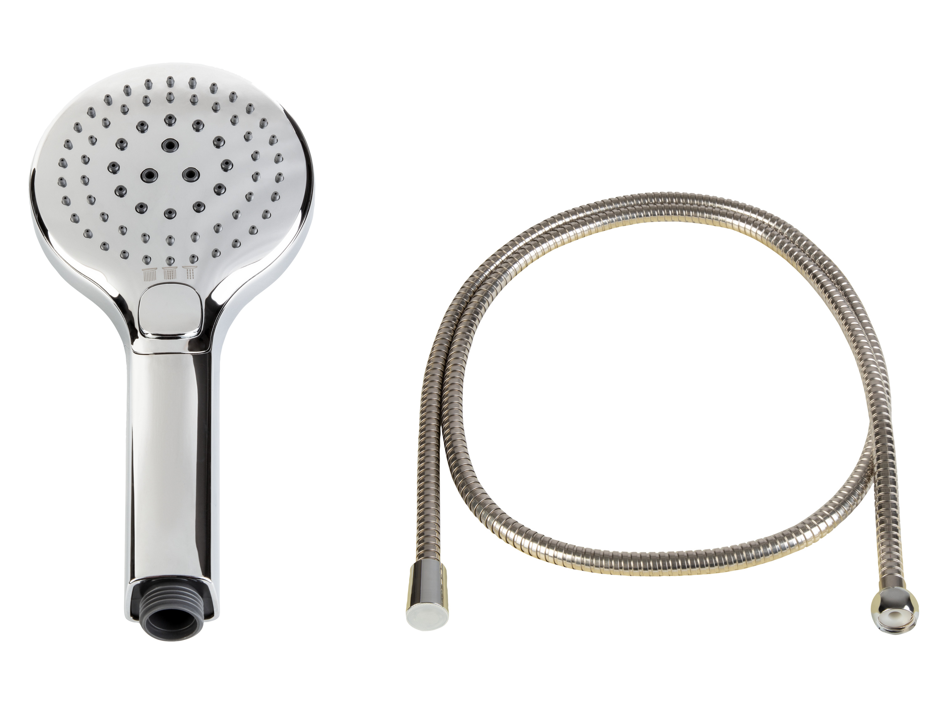 Thumbnail - LIVARNO home Handbrauseset / Stabhandbrauseset (Brause rund, verchromt)