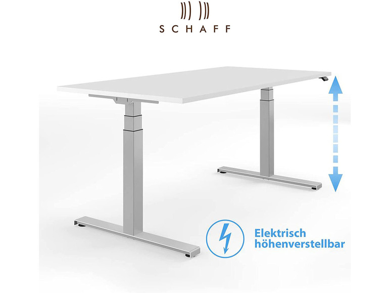 Gehe zu Vollbildansicht: Schaff Schreibtisch »LifeUp You«, elektrisch stufenlos höhenverstellbar - Bild 129