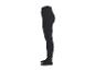 Schwarze Strumpfhose oder Leggings, Seitenansicht.