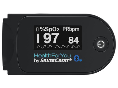 SILVERCREST® PERSONAL CARE Pulsoximeter »SPO 55«, mit "HealthForYou"- App