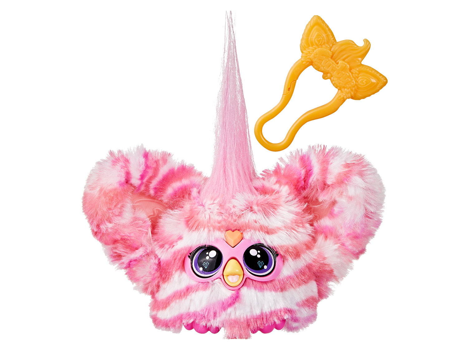Hasbro Furby Furblets AST (Bub-Lee)““ | den Osterkorb oder als Belohnung. Harmoniert MIT Anderen Furblets Separat Erhältlich : Furblets kommen in verschiedenene Farben und haben unterschiedliche musikalische Vorlieben. Wenn man mehr als einen sammelt, singen sie gemeinsam! Mehr ALS 45 Sommerlich Chillige Sounds : Jeder Furblet ist ein Musikfan und spielt super chillige Melodien ab. Auch geben sie lustige Sätze in Furbisch von sich, der klassischen Furby-Sprache. Enthält 3 x A76 / Lr44 Knopfzellenbatterien AUF 3 Arten Musik UND Sätze Aktivieren : Auf den Mund drücken