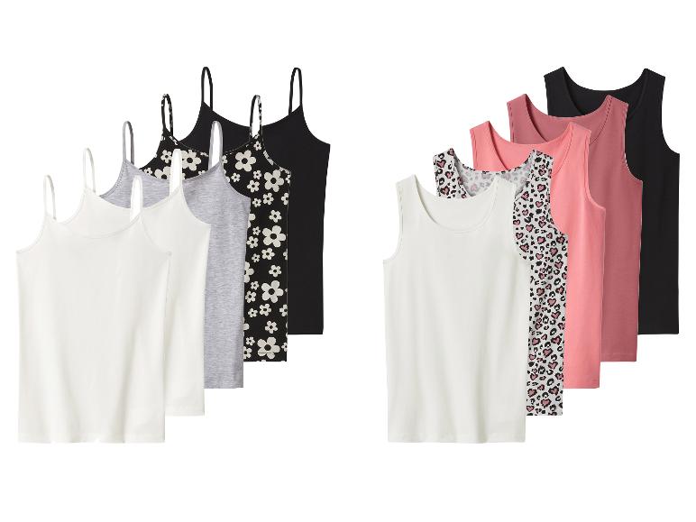 Zwei Sets Damen-Tanktops und Camisoles in verschiedenen Farben und Mustern