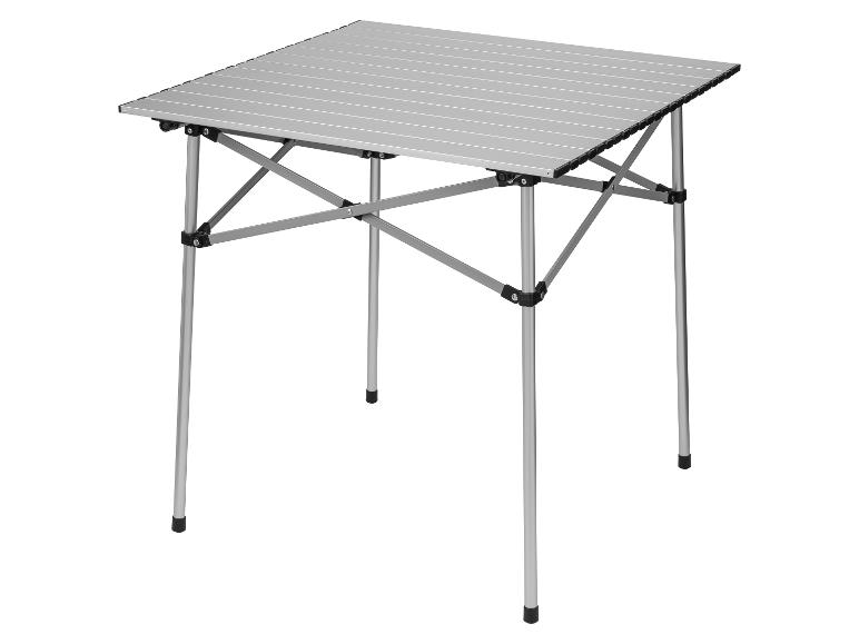 Klappbarer Aluminiumtisch für Camping.