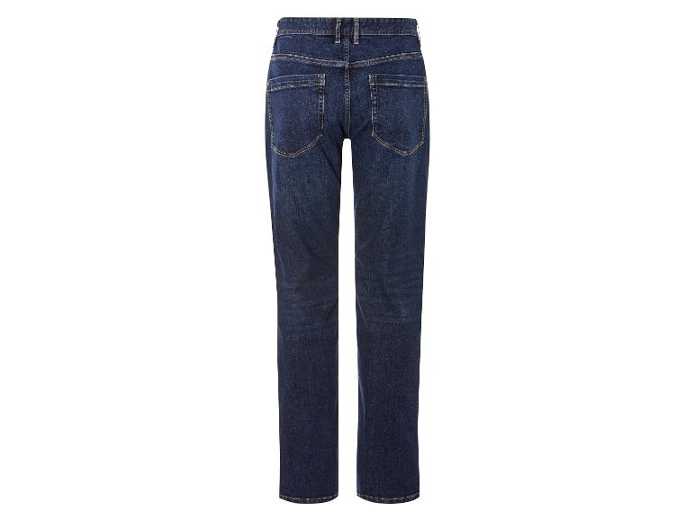 Eine blaue Jeans für Frauen.