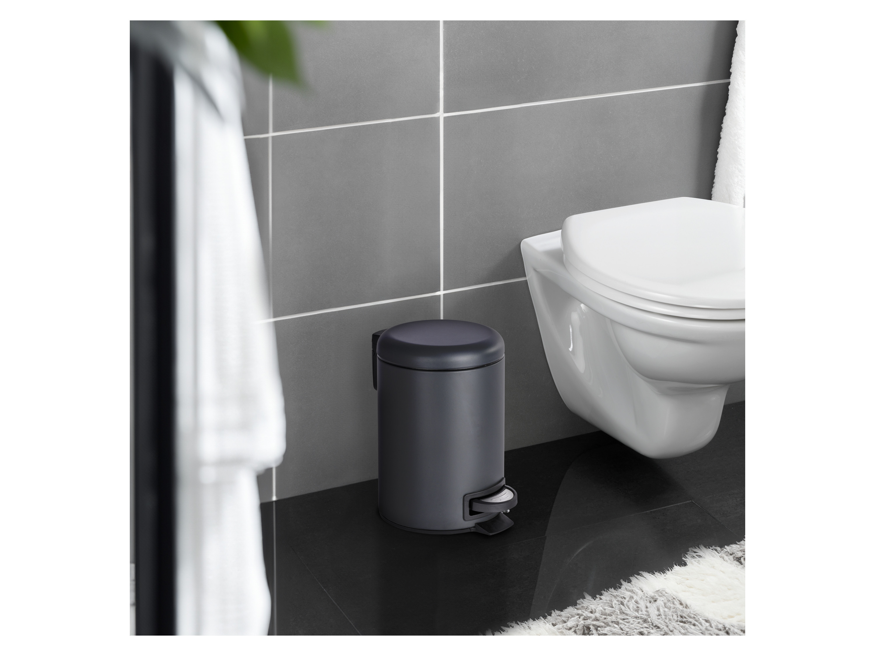 WENKO Kosmetikeimer Leman, 3 Liter, BxTxH: 17x25x22,5 cm – Bild 2 von 2