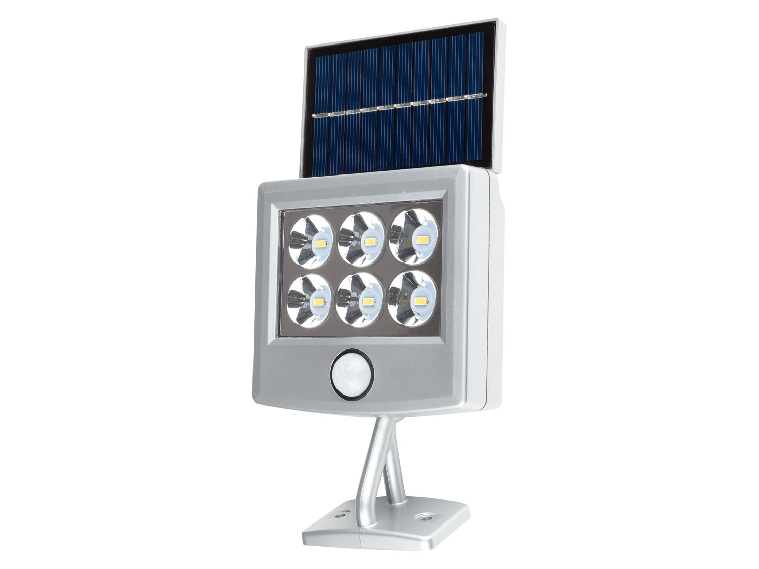 Positiv ganske enkelt fingeraftryk LIVARNO home Strahler LED Solar, mit Bewegungsmelder