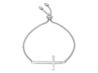 Heideman - Armband »Crux«, mit Kreuz (silber)