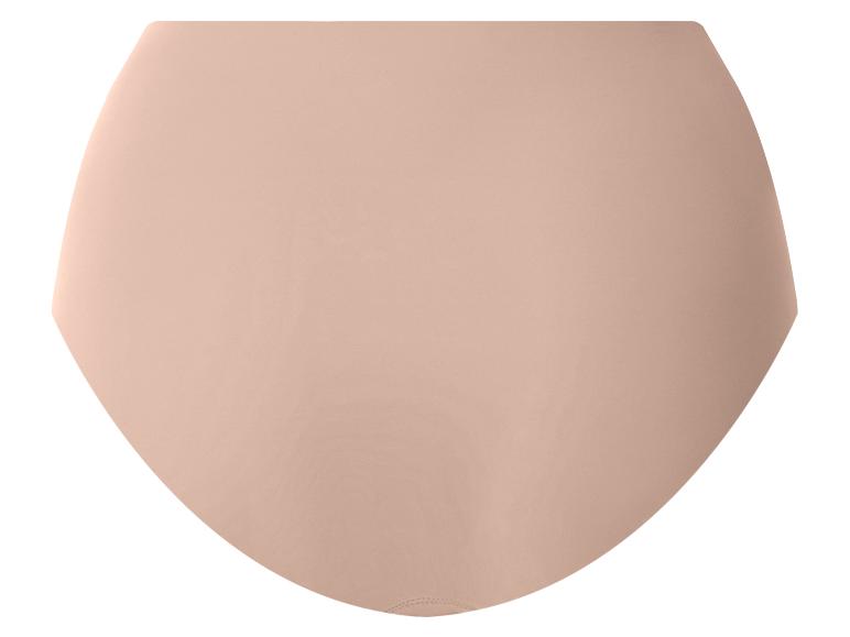 Hautfarbener nahtloser High-Waist-Slip