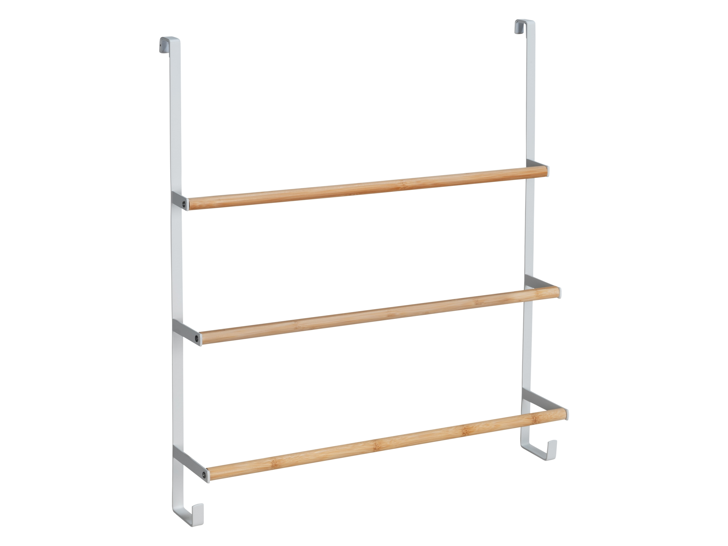 Wenko Bambus-Tür-Handtuchhalter mit extra Haken  (Weiß)““ | 04008838441787