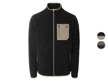 LIVERGY® x Grand Polo Herren Fleecejacke, kuschelig weich und warm