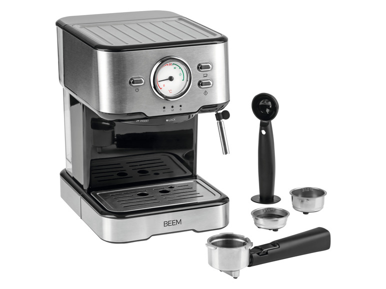Gehe zu Vollbildansicht: BEEM Siebträger-Maschine »Espresso Select«, 1100 W - Bild 10