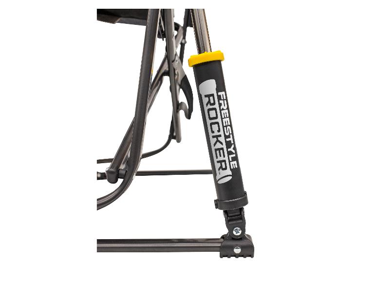 Die Stütze eines Freestyle Rocker Stuhls.