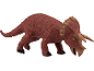 Rotes Triceratops-Dinosaurier-Spielzeug