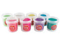 Sortiment Play-Doh Knete in verschiedenen Farben.