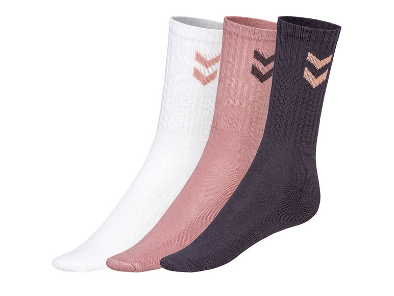 Gehe zu Vollbildansicht: Hummel Herren / Damen Socken, 3 Paar, mit Baumwolle - Bild 2