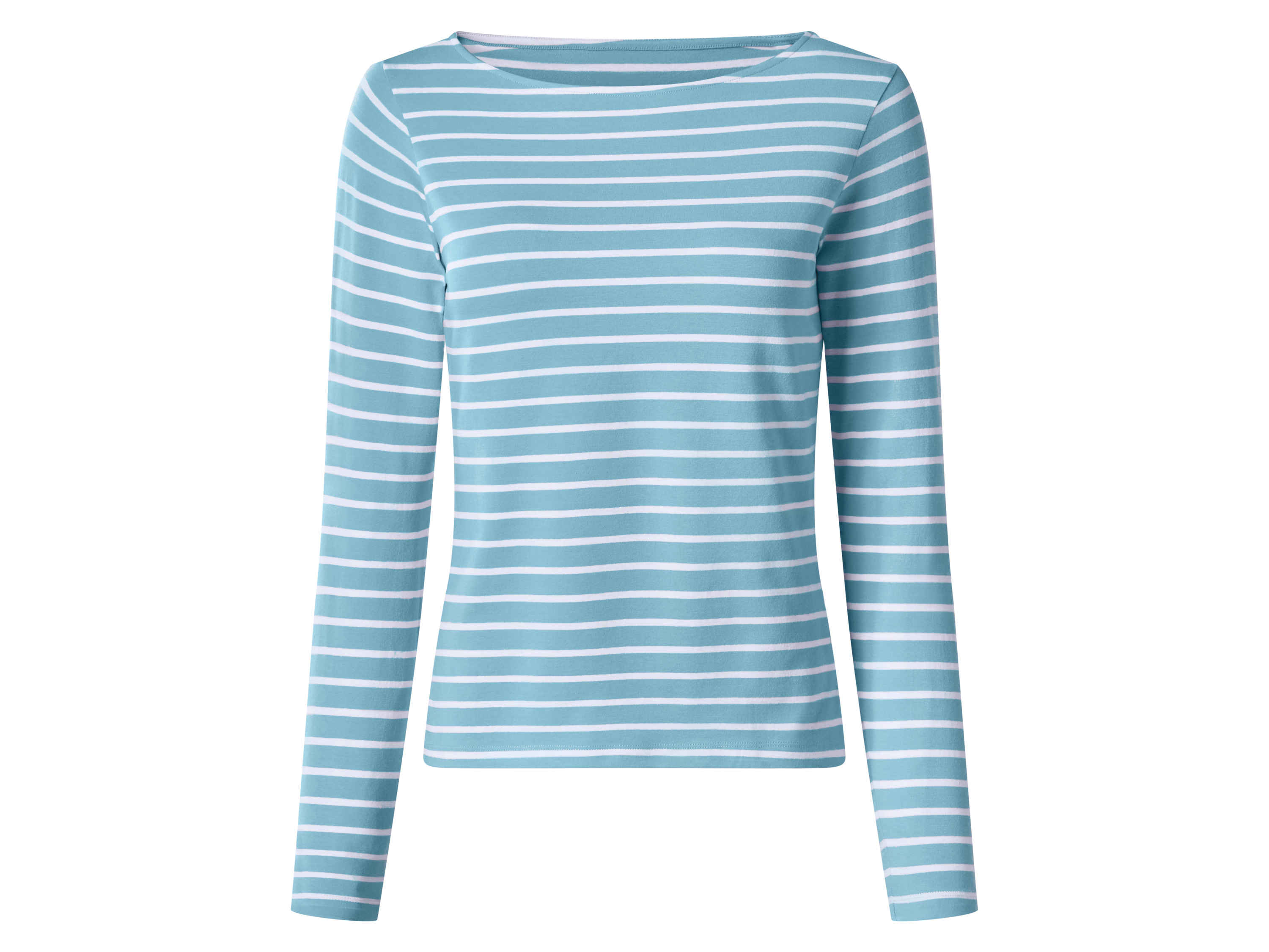 Thumbnail - esmara® Damen Langarmshirt 2er (navy/blau, L (44/46))