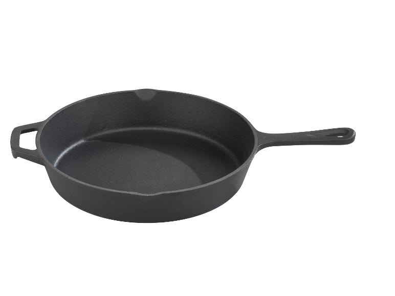 GSW Black Iron BBQ 26cm Bratpfanne, aus Gusseisen.