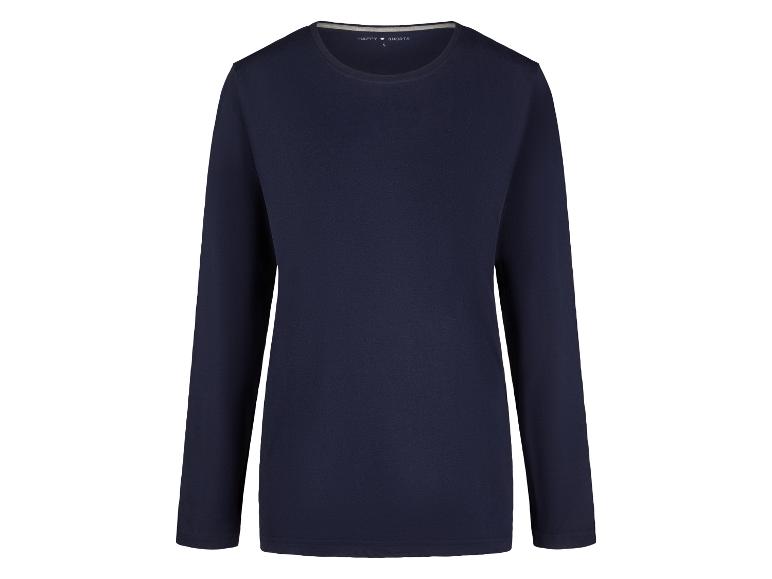 Ein dunkelblaues Langarmshirt von Happy Shorts.