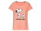 Rosa T-Shirt mit Snoopy und Woodstock.