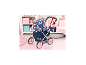 BAYER DESIGN Puppenwagen Trendy Unicorn Cosatto in einem Kinderzimmer.