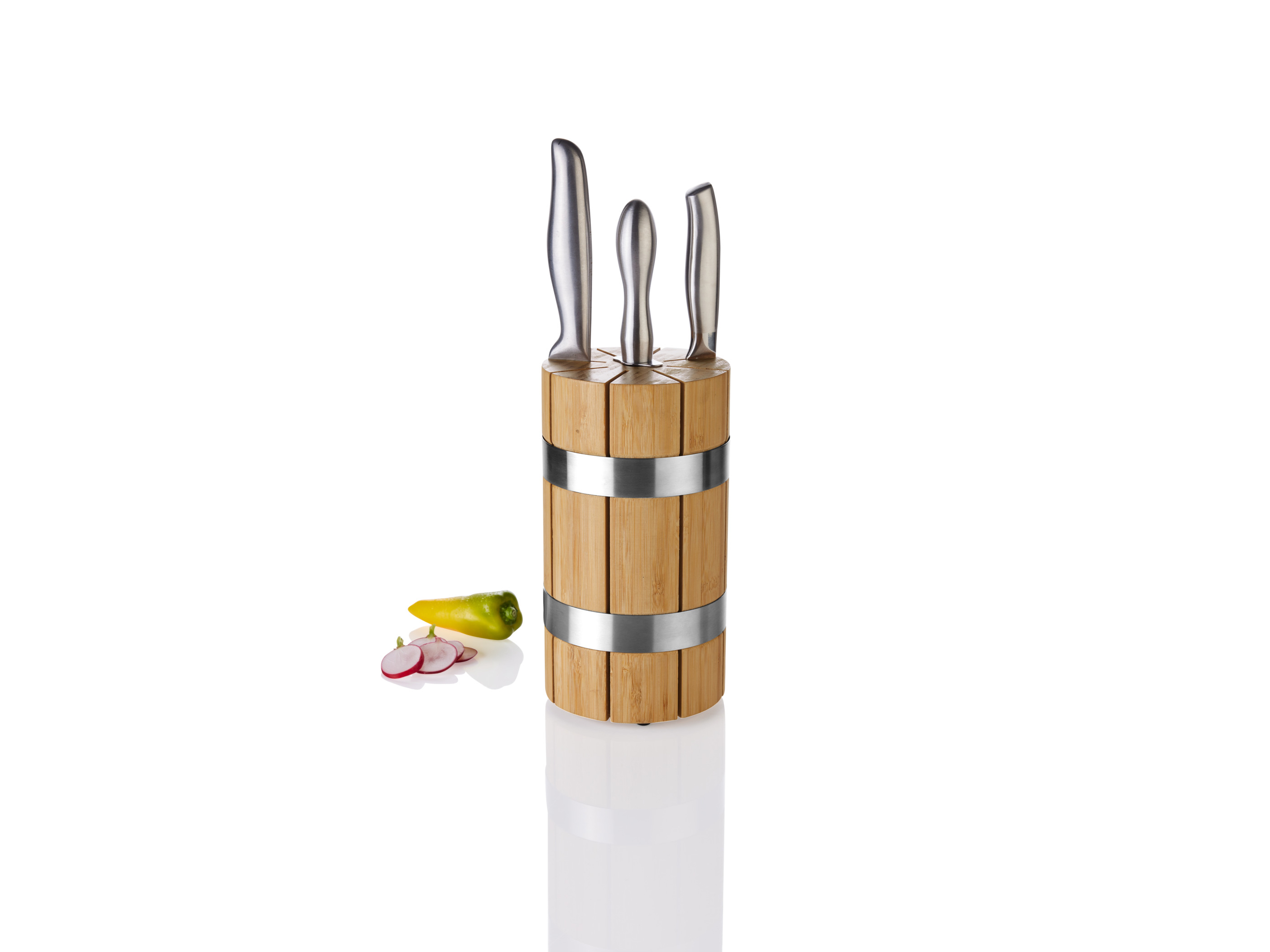 Thumbnail - LIVARNO home Messerblock Bambus (Messerblock)