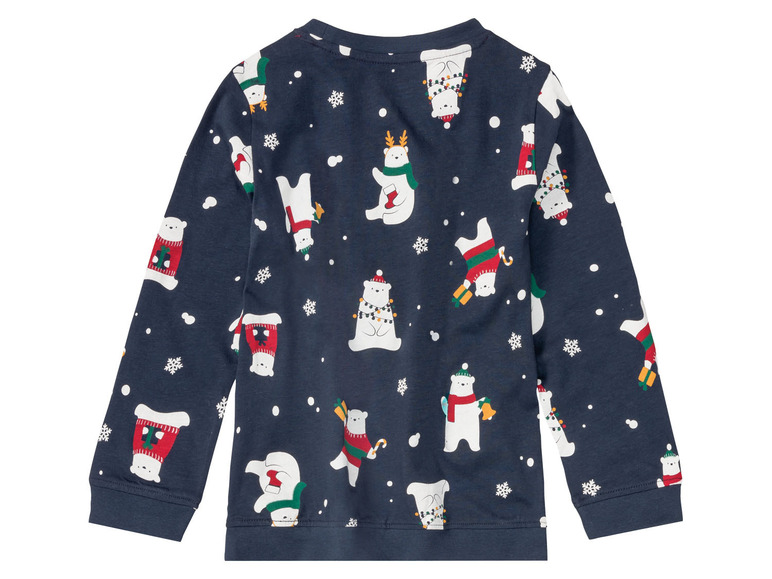 Gehe zu Vollbildansicht: lupilu® Kleinkinder Jungen Pyjama mit weihnachtlichen Motiven - Bild 16