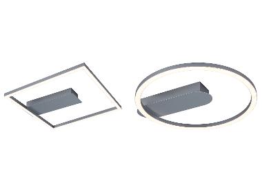 LIVARNO home LED-Deckenleuchte, Warmweiß