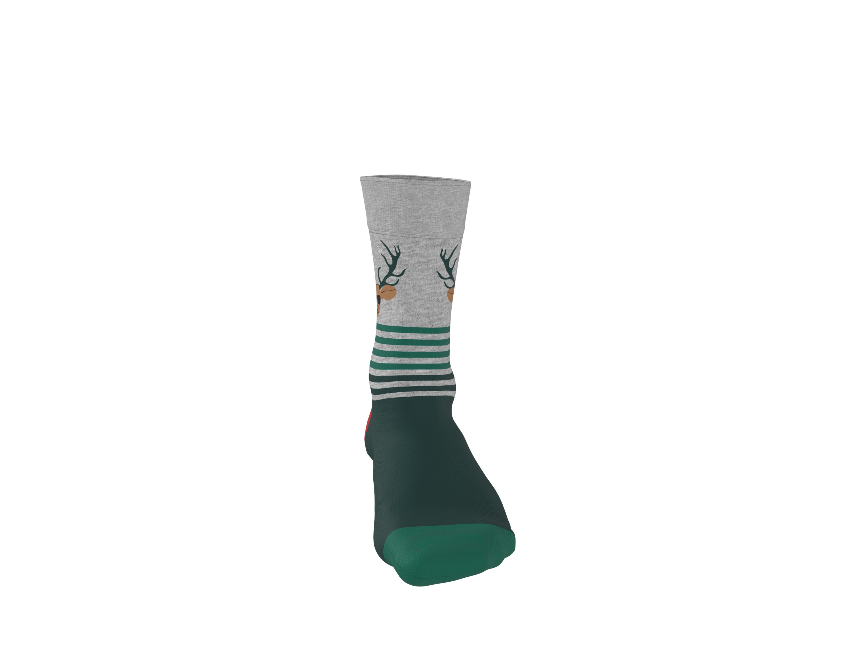 Thumbnail - esmara® Herren Socken, 3 Paar (grau/grün/navy, 39-42)