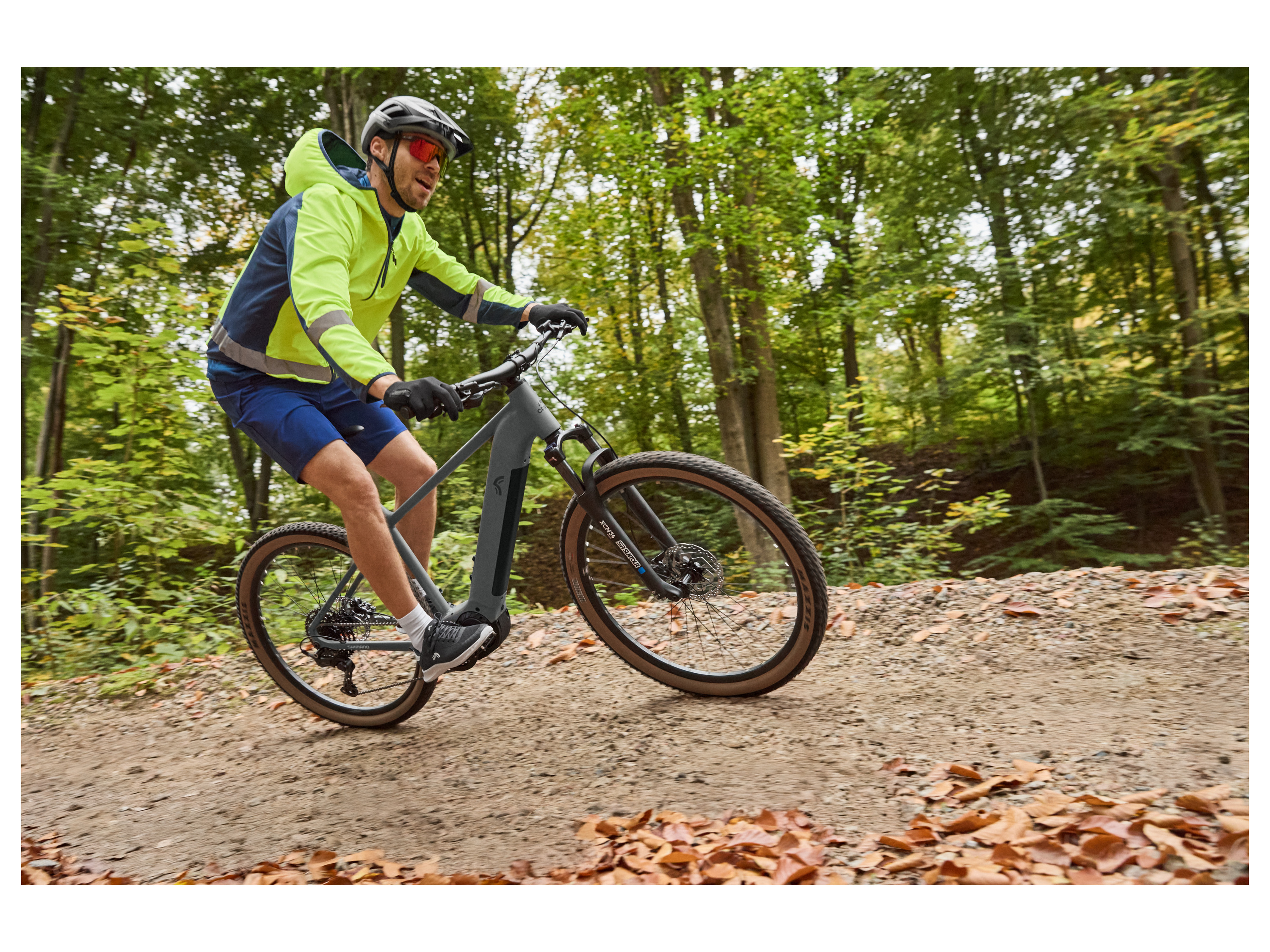 Thumbnail - CRIVIT Herren Wendejacke (gelb/blau, L (52/54))