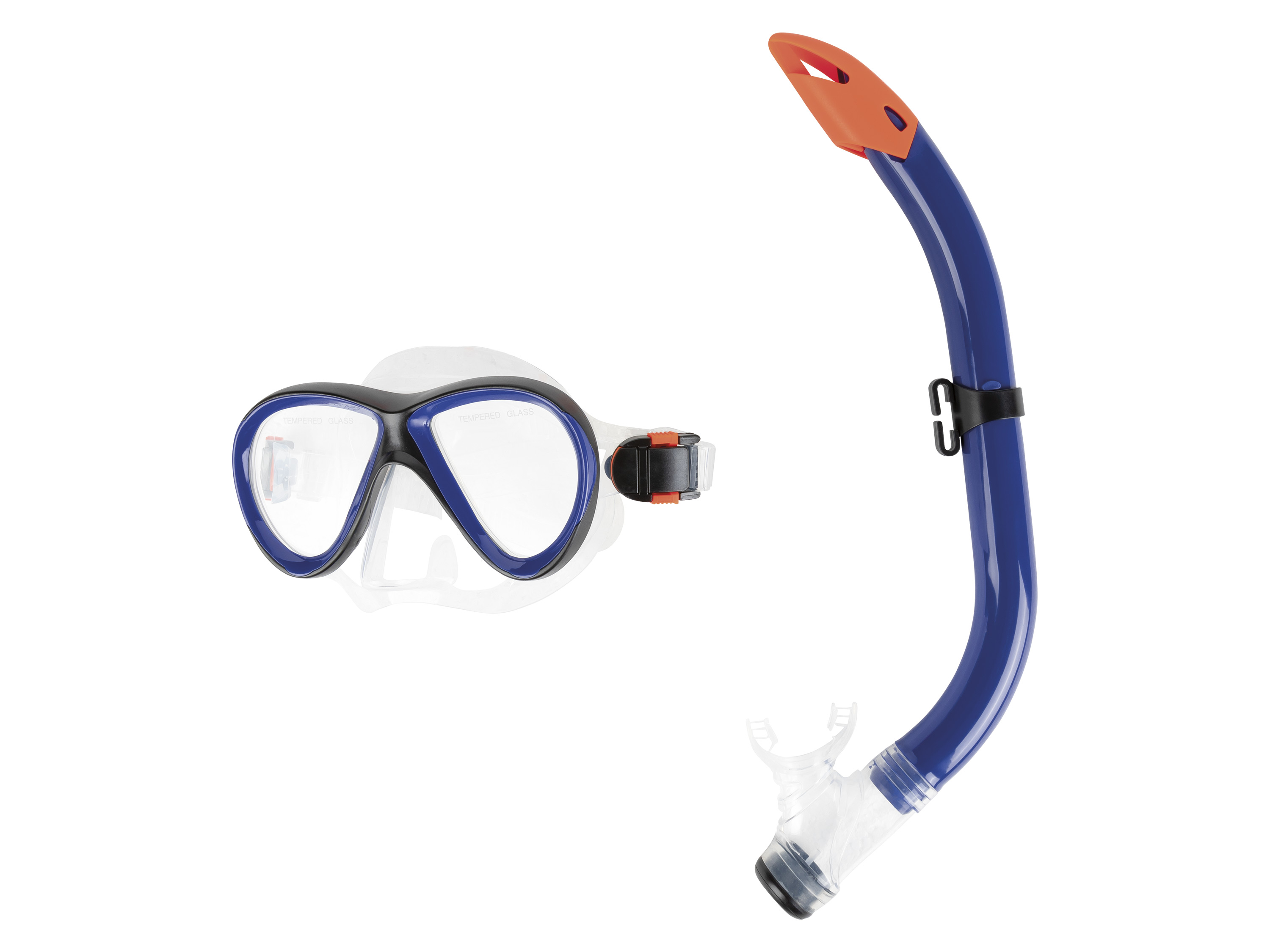 Thumbnail - CRIVIT Kinder Schnorchel Set 2tlg. (Blau)