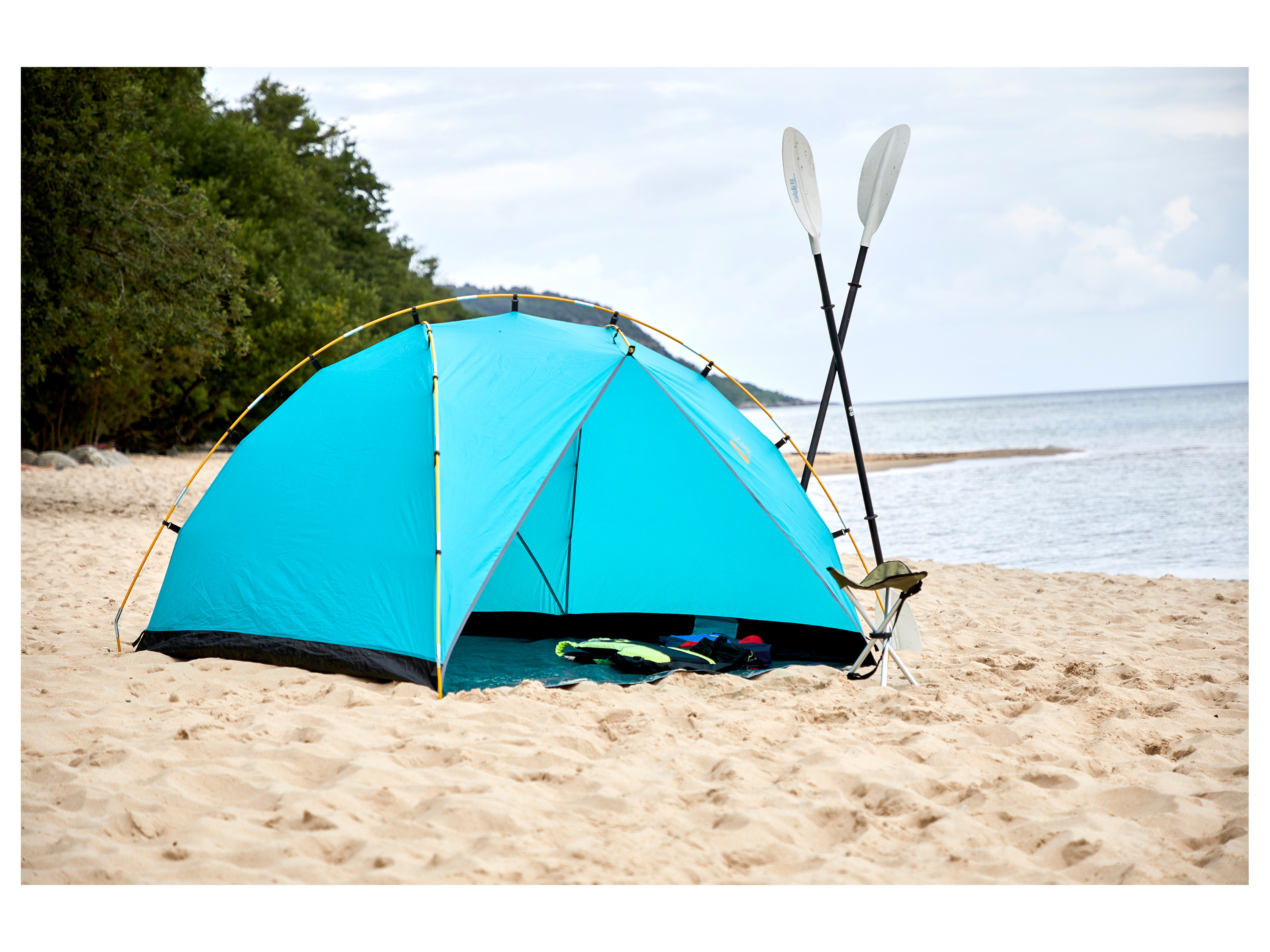 Thumbnail - Grand Canyon Tonto Beach Tent 3 Personen Zelt (Blue Grass)