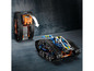 LEGO Technic 42128, ein blauer Rennwagen mit Ketten.