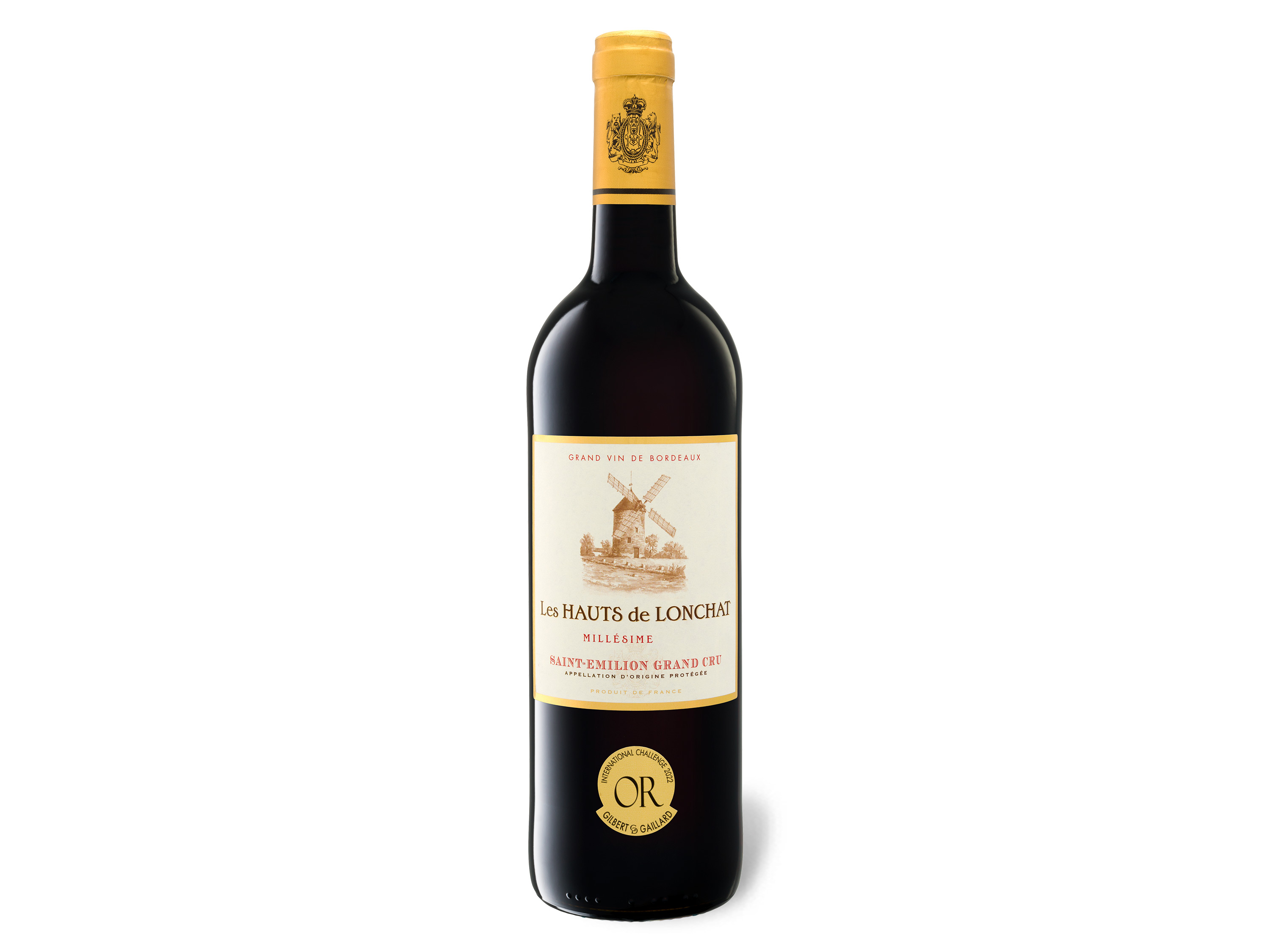 Les Hauts de Lonchat Saint Émilion Grand Cru AOP trocken, Rotwein 2020 Wein & Spirituosen Lidl DE
