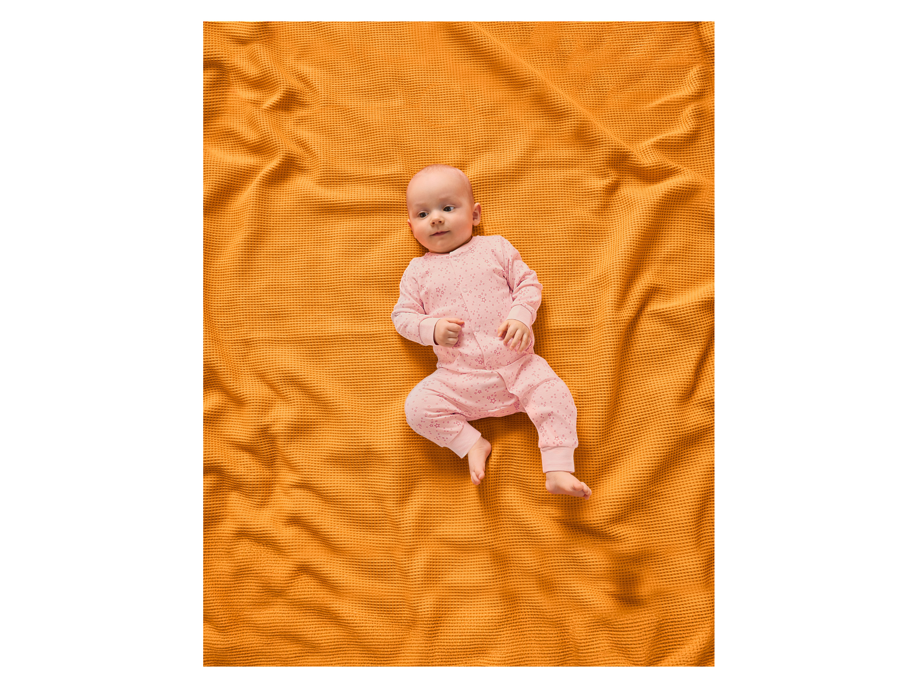 Thumbnail - lupilu® Baby Schlafoverall, 2 Stück (rosé/rosa, 62/68)