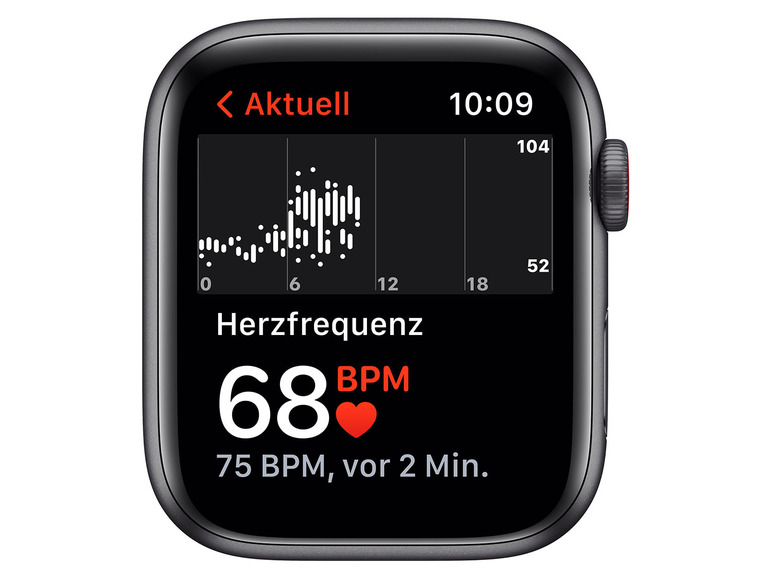 Gehe zu Vollbildansicht: Apple Watch SE GPS + Cellular intelligente Uhr mit Sportband - 32 GB - Wi-Fi, Bluetooth - 4G - Bild 13