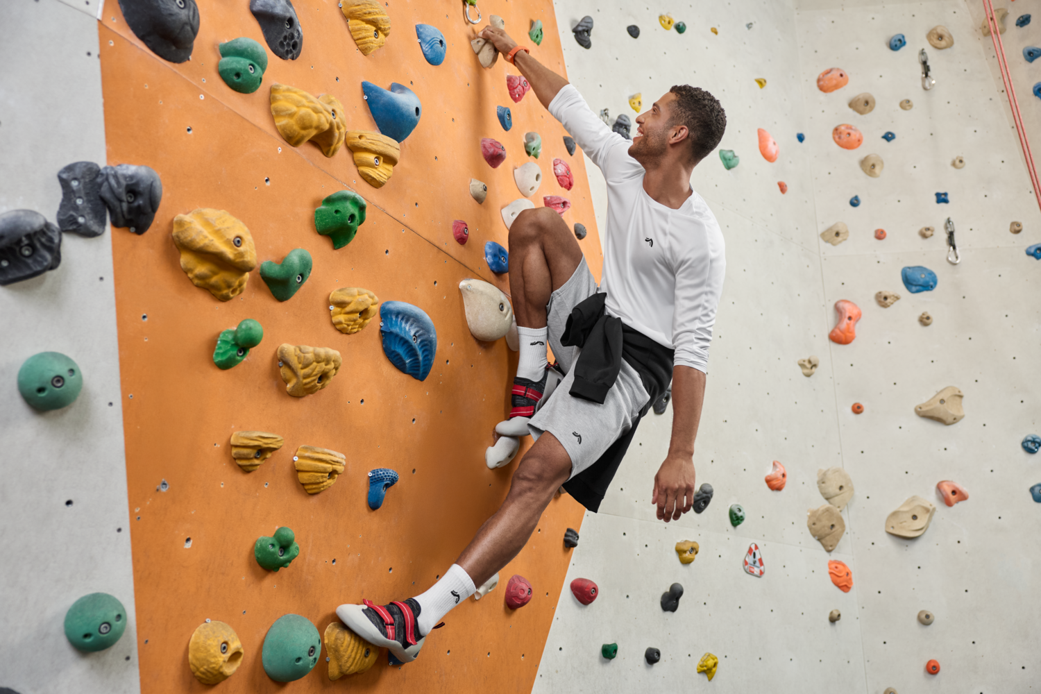 Thumbnail - CRIVIT Herren Sweathoodie Double Knit (Grau, XL(56/58))