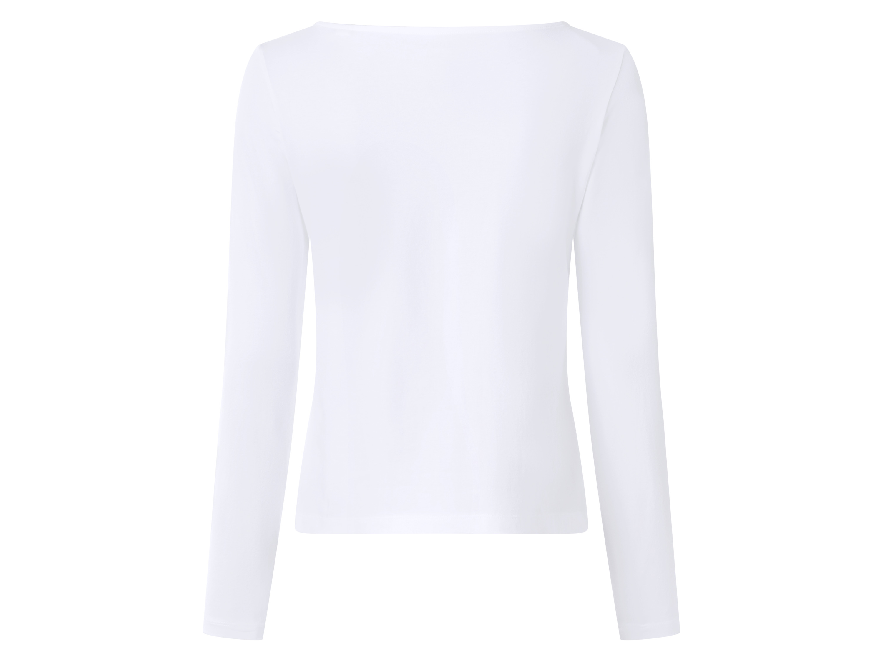 Thumbnail - esmara® Damen Langarmshirt 2er (Schwarz/weiß, L (44/46))