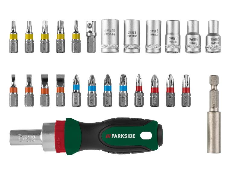 Ratschen-Bit- und Steckschlüssel-Set / Bit-Set / Ratschen-Schraubendreher-Bit- und Steckschlüssel-Set