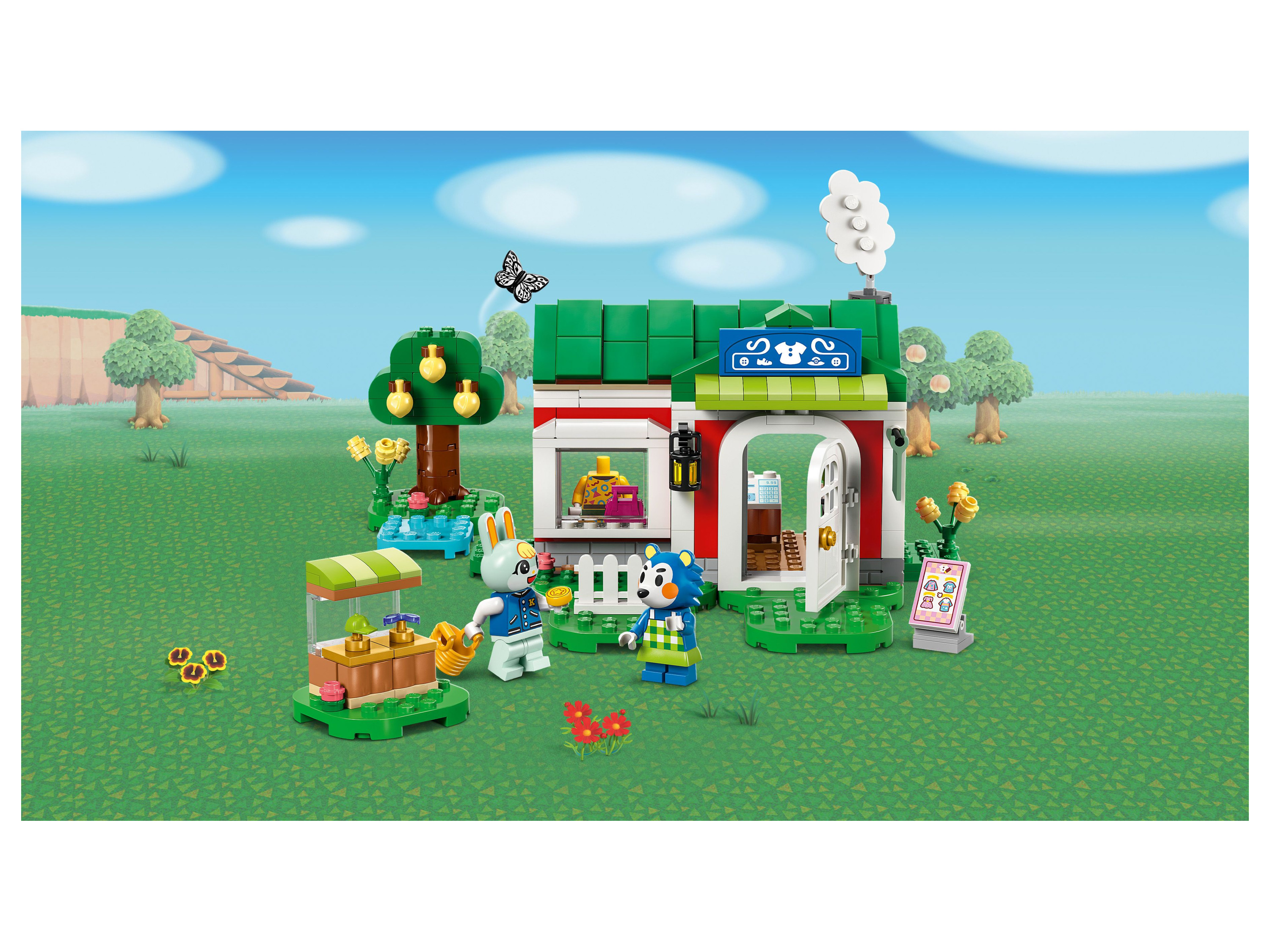 Lego Animal Crossing Klesbutikken til Able Sisters 77055 2