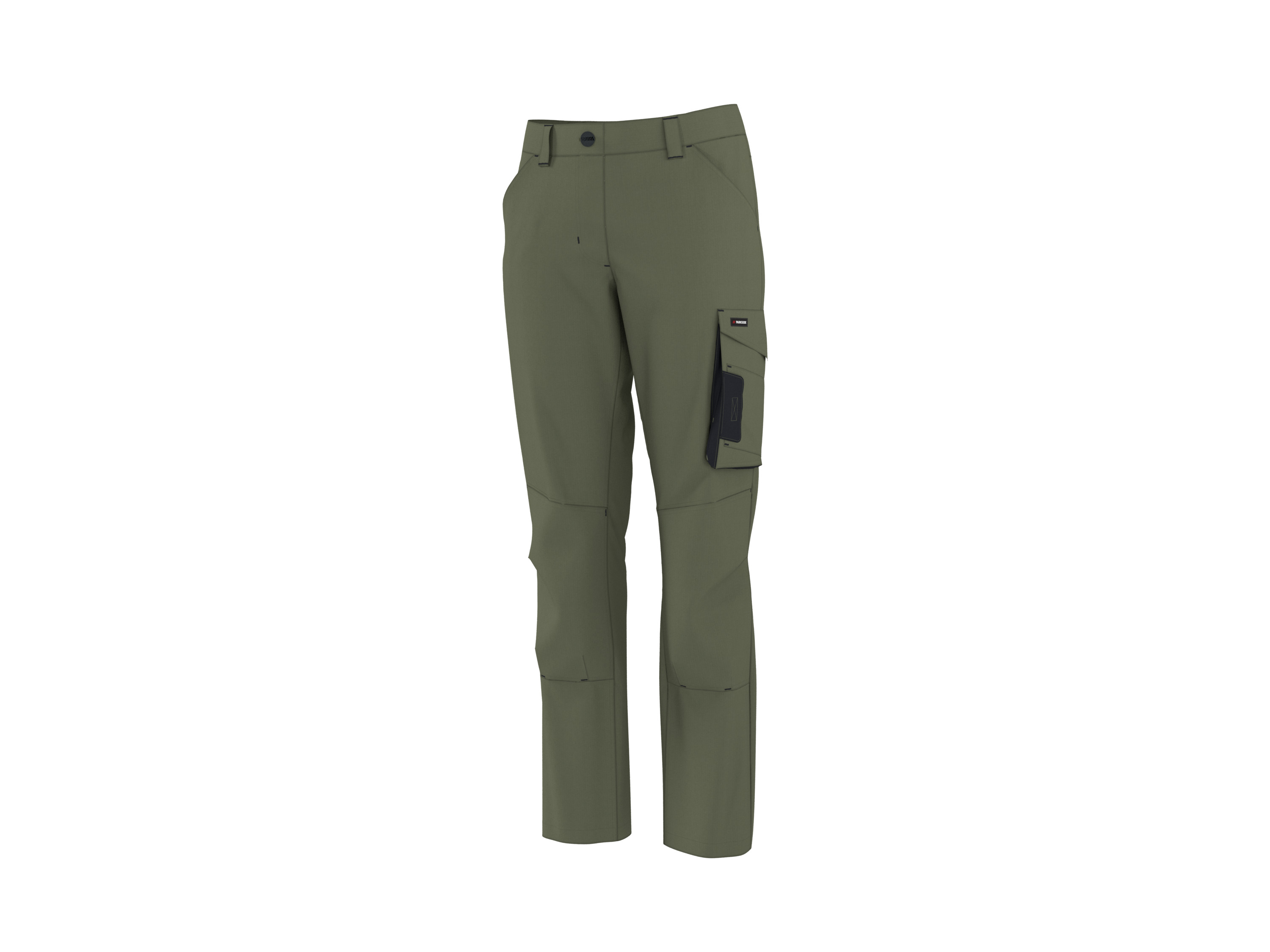 Thumbnail - PARKSIDE® Damen Arbeitsbundhose (Grün, 44)