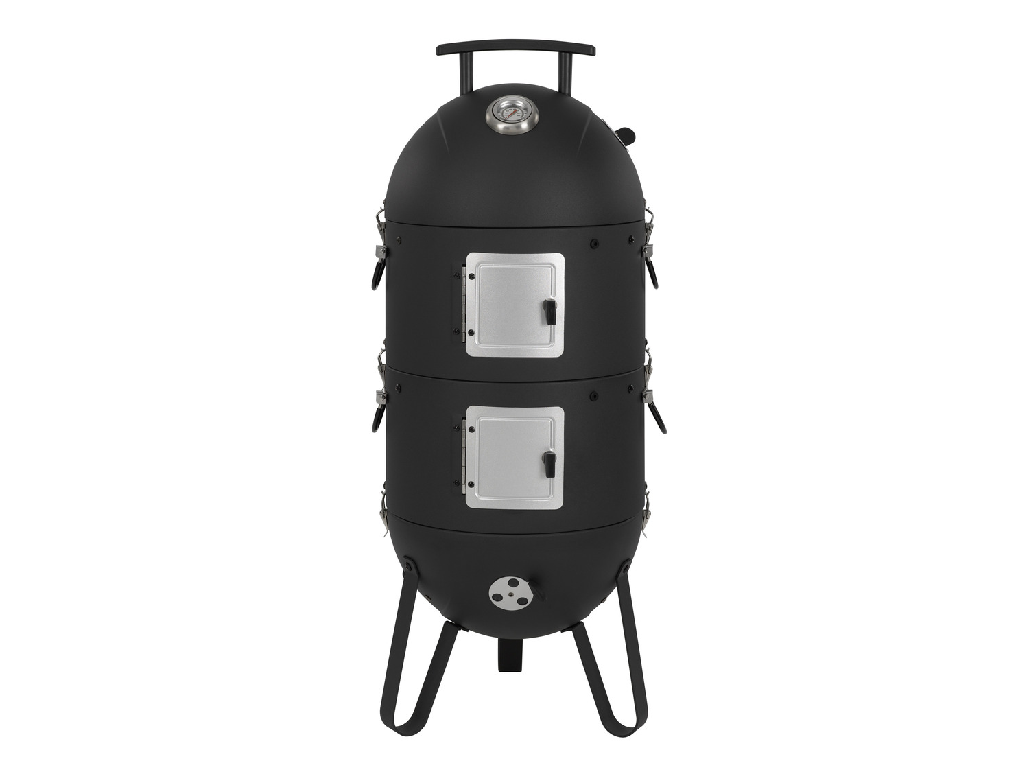 tepro 3in1 Vertikal Holzkohle Smoker »Hillsboro« LIDL