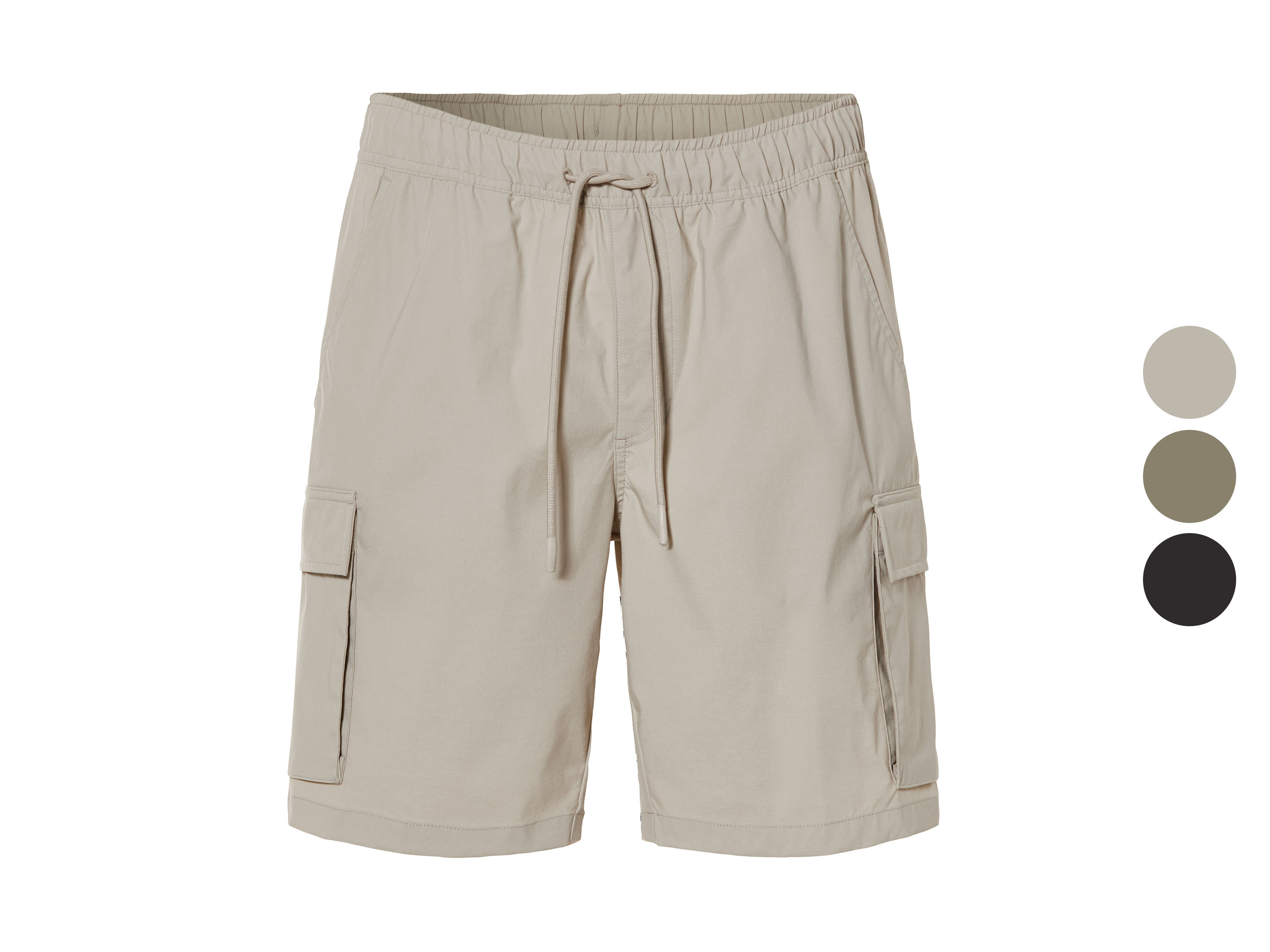 LIVERGY® Cargo-Shorts mit Gummizugbund