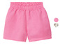Eine rosa Leinenhose für Babys.
