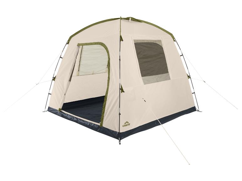 Beige Crivit Campingzelt.