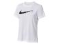 Weißes Nike T-Shirt mit Swoosh-Logo.