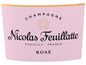 Etikett für Nicolas Feuillatte Rosé Champagner.